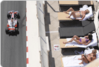 Lewis Hamilton races at Monaco
